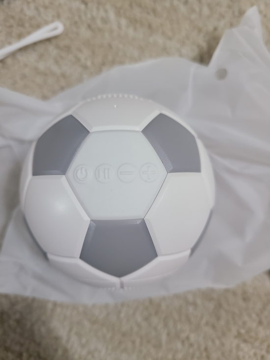 Other - White & Gray Soccer Ball BlueTooth Speaker